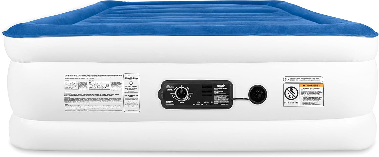 SoundAsleep CloudNine Series Air Mattress with Dual Smart Pump Technology