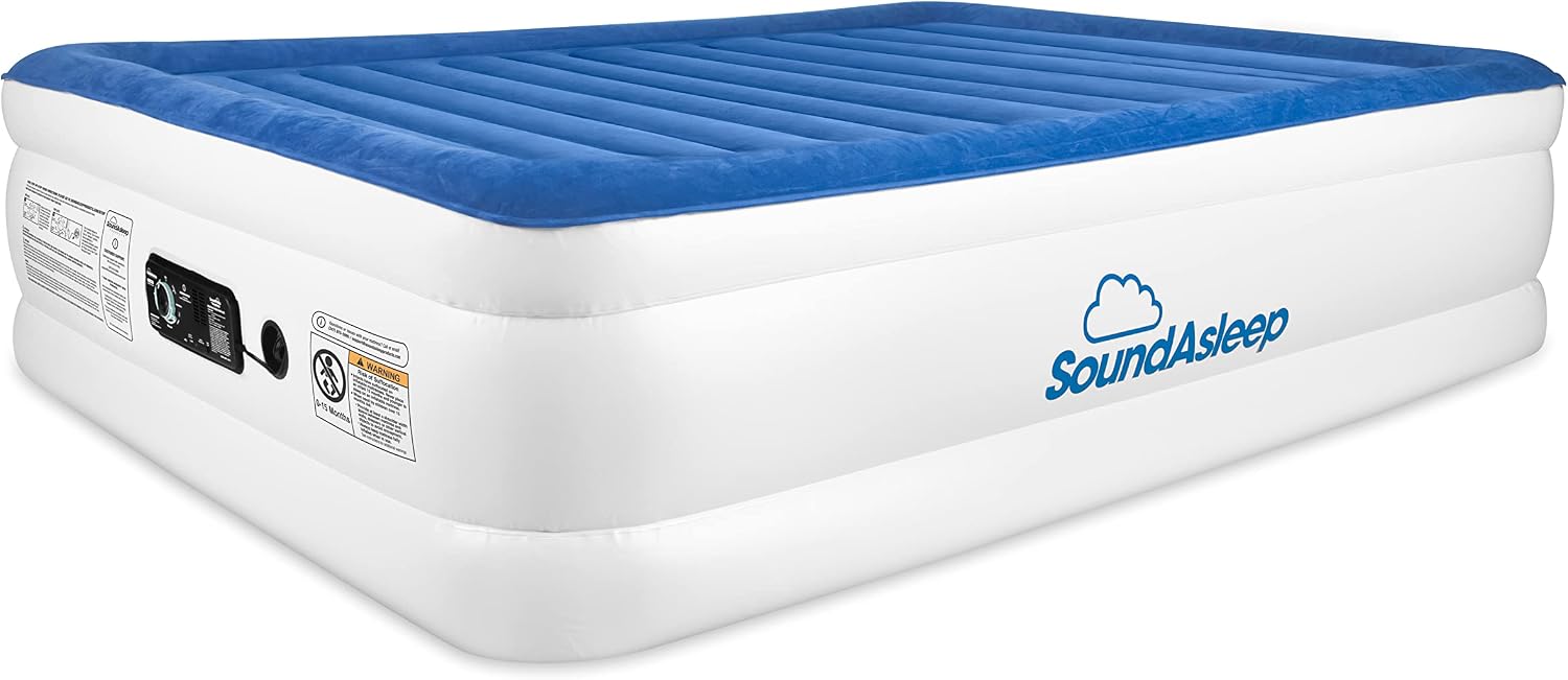 SoundAsleep CloudNine Series Air Mattress with Dual Smart Pump Technology