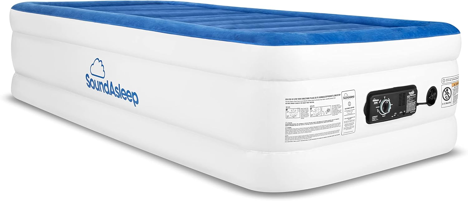 SoundAsleep CloudNine Series Air Mattress with Dual Smart Pump Technology