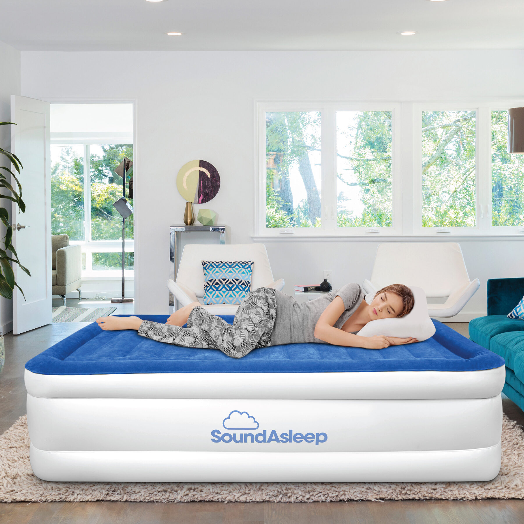 SoundAsleep CloudNine Series Air Mattress with Dual Smart Pump Technology