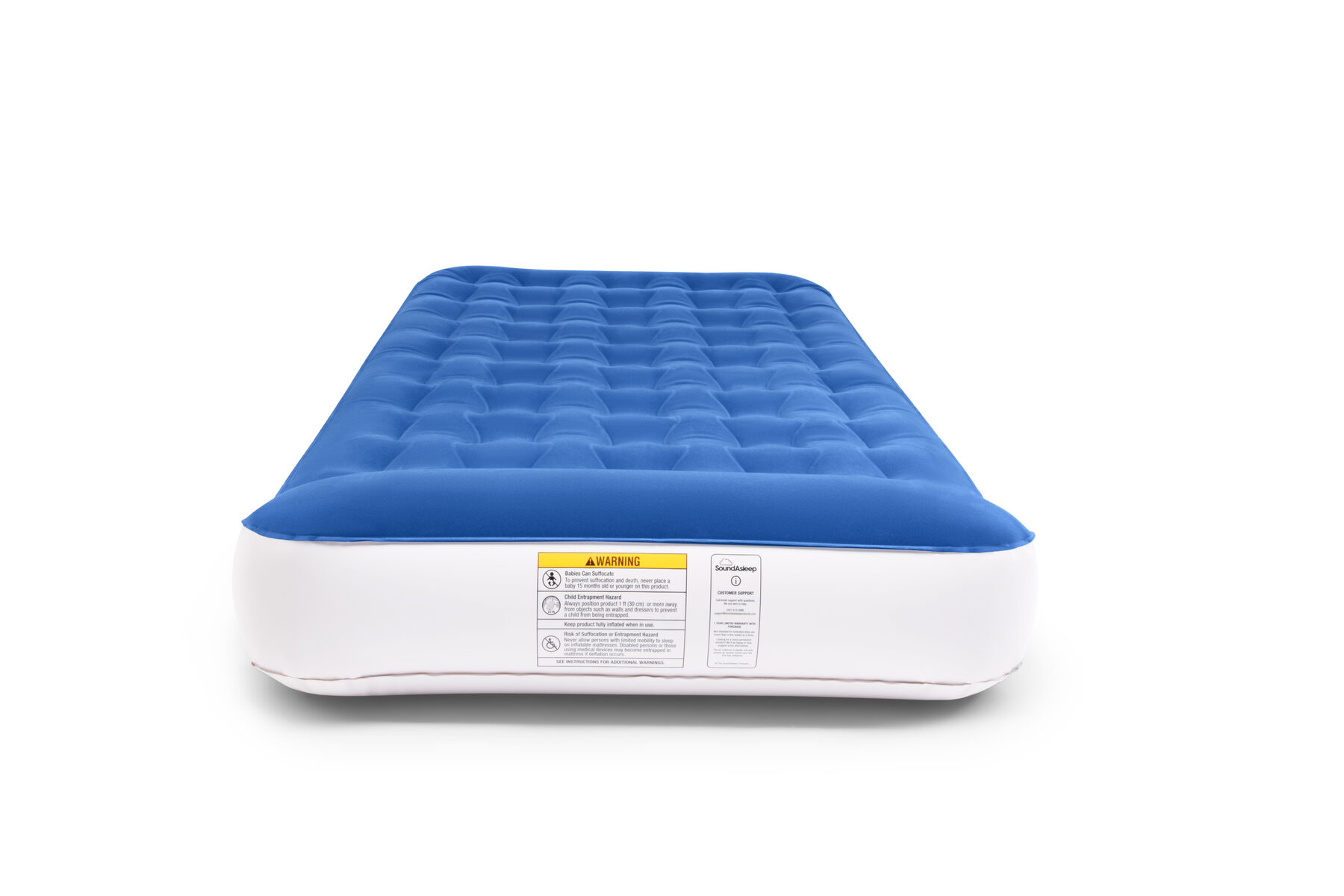 SoundAsleep Dream Series Air Mattress with ComfortCoil Technology & Internal High Capacity Pump