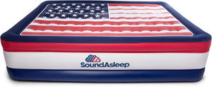 SoundAsleep Dream Series Air Mattress with ComfortCoil Technology & Internal High Capacity Pump