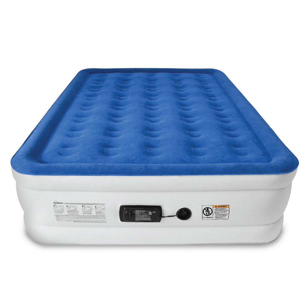 SoundAsleep Dream Series Air Mattress with ComfortCoil Technology & Internal High Capacity Pump