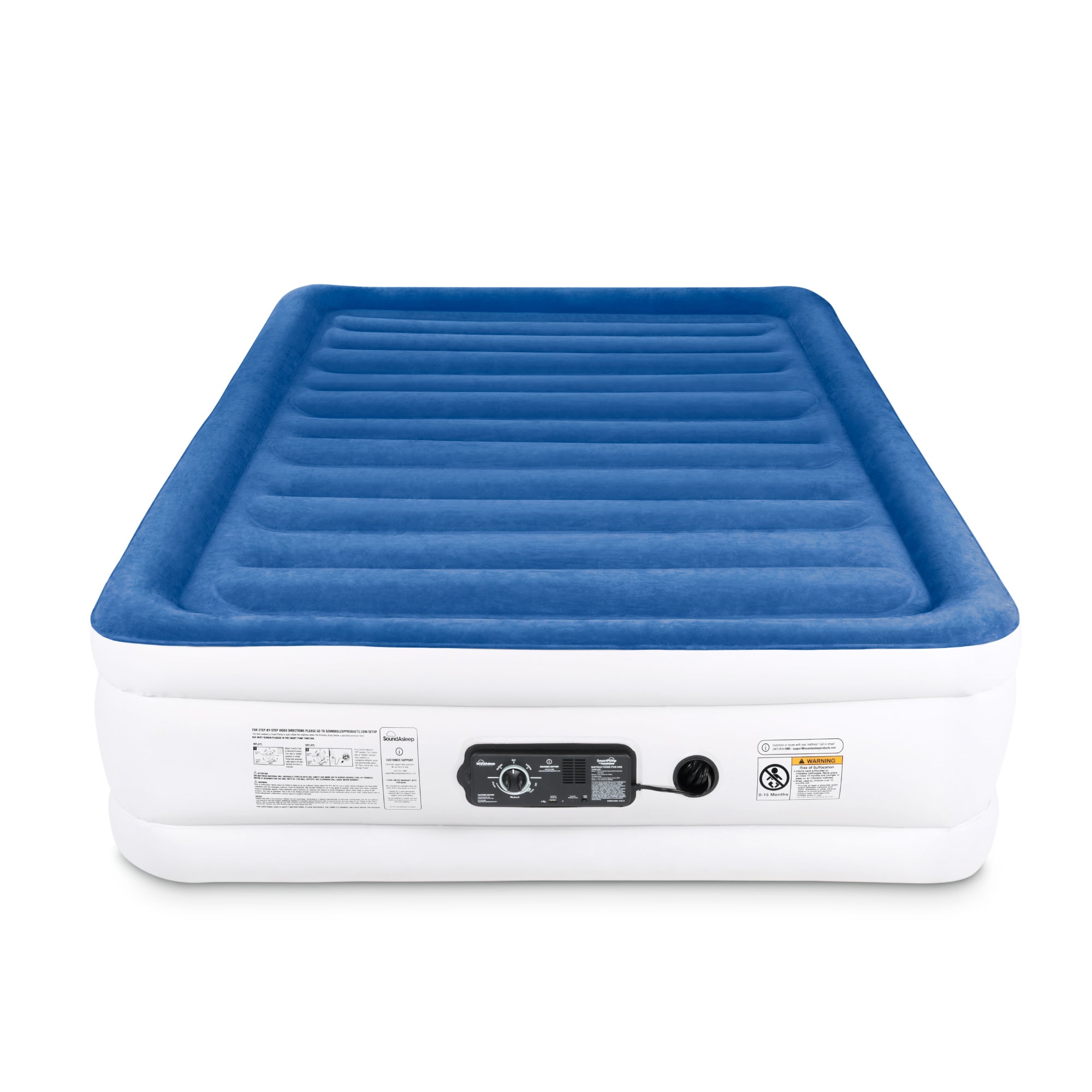 SoundAsleep Products - CloudNine Series Air Mattress - Queen Size – Sound  Asleep Products