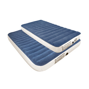 SoundAsleep Camping Series Air Mattress with Eco-Friendly PVC - Included Rechargeable Air Pump - Twin Size